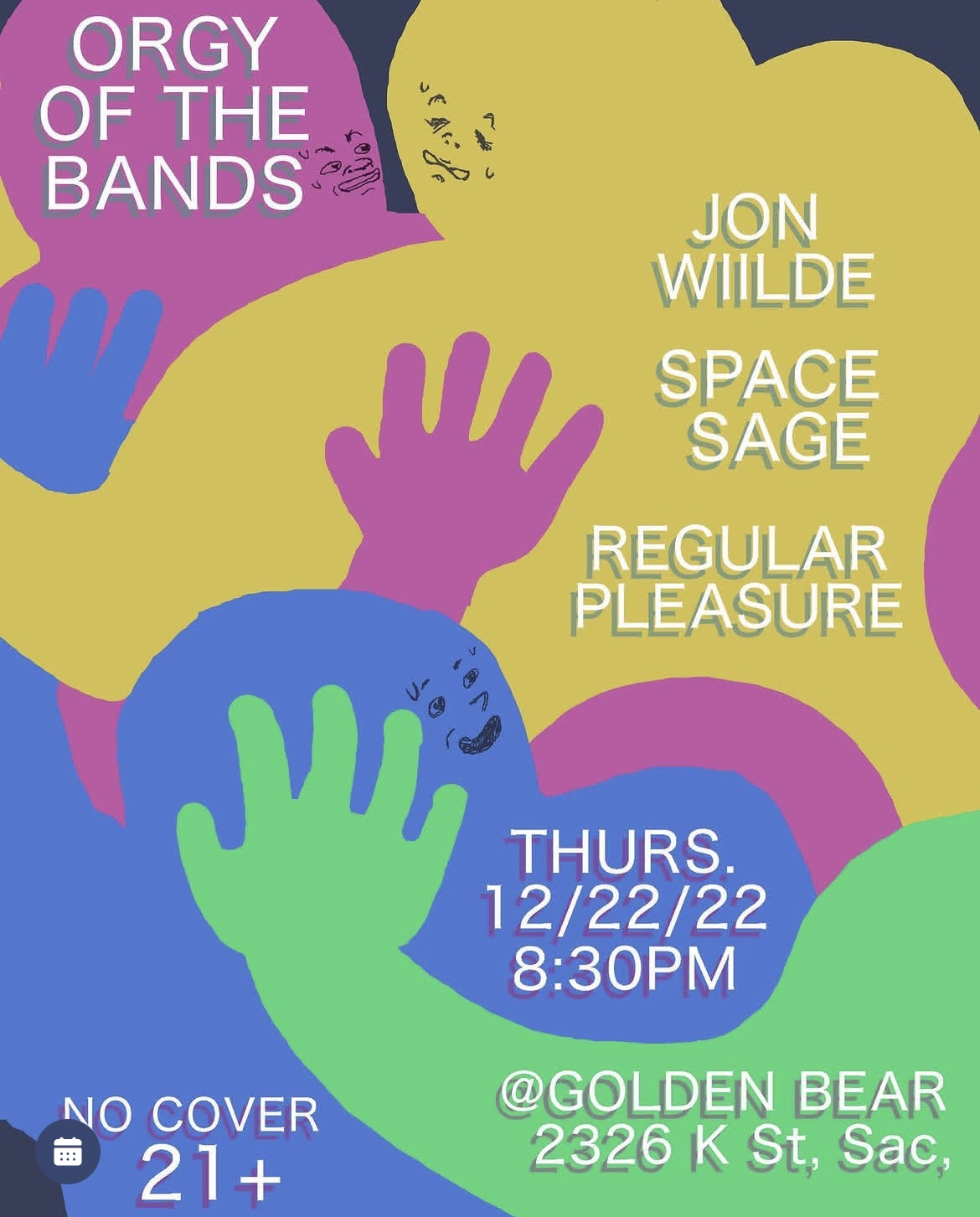 Orgy of the Bands 12/22/22