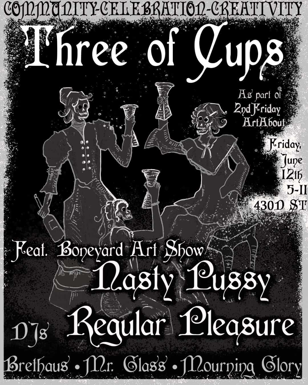6/12/26 @ 3 of Cups